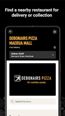 Debonairs Pizza android App screenshot 2