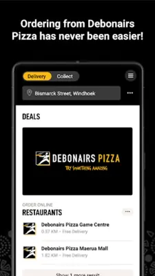 Debonairs Pizza android App screenshot 3